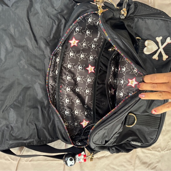 *Rare* Tokidoki Black Messenger Crossbody Bag - Picture 2 of 4